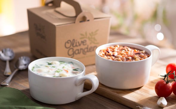 Homemade soups serves 6 people made with fresh vegetables and herbs