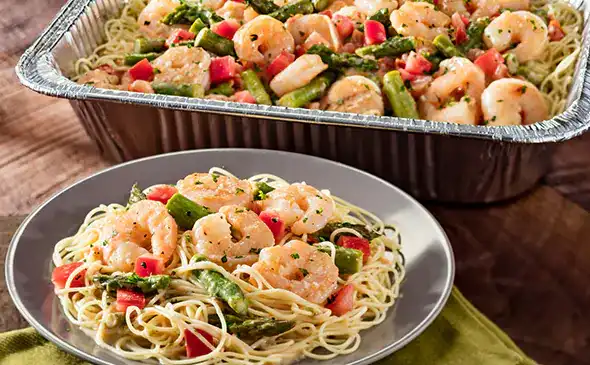 Garlic butter Shrimp Scampi pasta recipe for 4 to 6 servings
